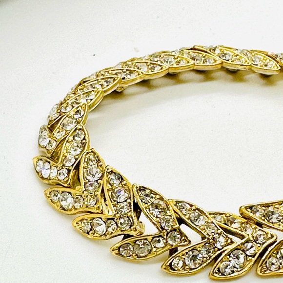Vintage Rhinestone Bracelet - Picture 4 of 12
